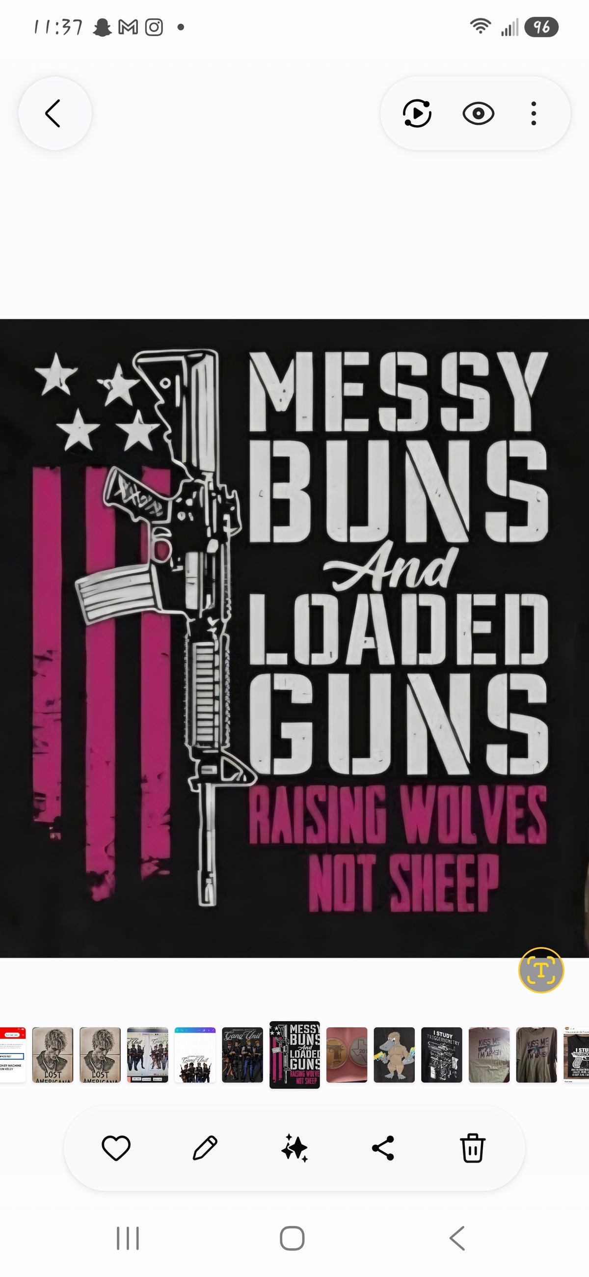 Messy Buns & Guns